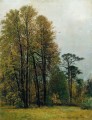 Otoño de 1892 paisaje clásico Ivan Ivanovich árboles.